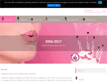 Tablet Screenshot of creamcom.fr